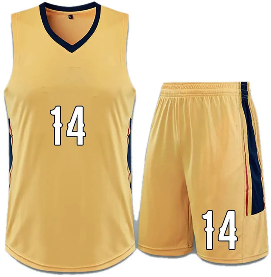 Großhandel custom basketball bekleidung Neueste Basketball Jersey und shorts Design Sublimation Reversible