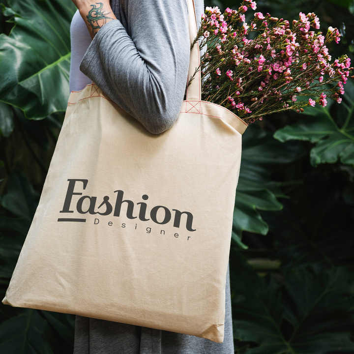 Custom Logo Printed Reusable Shopping Bag