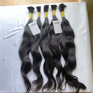 Pelo Rizado ondulado suelto sin procesar, cabello humano virgen 100% Remy de alta calidad para compradores al por mayor, superventas - Product Image 1