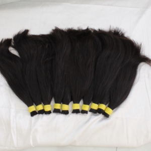 Bulk Double Drawn Virgin Remy Hair Vietnamese Straight Raw Material - Product Image 3