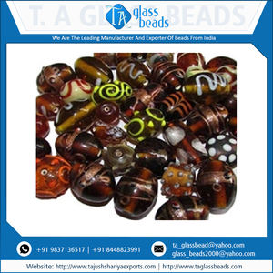 Vente chaude directe du fabricant de perles de verre en cristal noir doré à bas prix prêt à expédier broderie au chalumeau fabrication de bijoux - Product Image 5