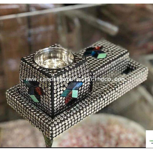 Chất lượng cao nóng bán Handmade in nhựa Inlay bakhoor Bộ/mabkhara Bộ/bakhur Burner Set/insence Burner Arabic bukhur - Product Image 2