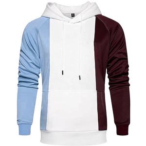 Pull à capuche rétro pour hommes, vêtement décontracté, cordon coulissant, rayé, manches longues, sweat-shirt court, vestes, - Product Image 5