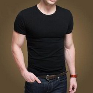 Nueva Camiseta de Cuello Redondo con Botones para Hombre, Ajustada, Lisa, 100% Algodón, Transpirable, Ecológica, de Secado Rápido, Manga Corta, Color Personalizado ODM - Product Image 3