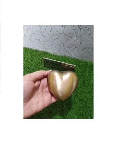 Recuerdo de corazón de latón, urna funeraria, suministros funerarios, Brassworld, India - Product Image 1