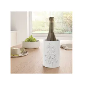 מקרר יין בלבן עיצוב יחיד למסיבת מסעדה בר ועיצוב חתונה מקרר יין עם עיצוב גימור גבוה