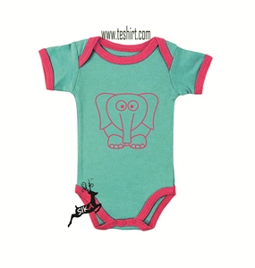Organic Cotton Baby Romper Eco Dyed Certified Kids Romper Tirupur Direct Factory Bulk India - Product Image 1