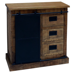 Solid Wood American TV Stand for Living Room Kitchen Kids' Cabinets Entry & School Storage Holders with Metal Legs Home Decor - Product Image 6