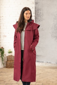 Manteaux de pluie longs pour femmes Votre logo Top Meilleure qualité Nouveaux manteaux de pluie longs pour femmes Pro Made - Product Image 4