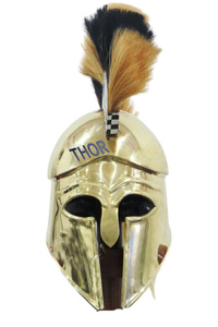 Elmo Corinzio Greco Medievale con Pennacchio, Armatura da Cavaliere Spartano, Elmo del Re Leonida, Elmo Greco Spartano 300, Elmo <span class=keywords><strong>Romano</strong></span> - Product Image 6