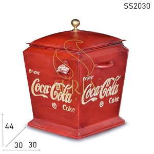 Commercial dernier fer indien Designer vitrine rouge boîte design accrocheur boîte indienne à la main - Product Image 1