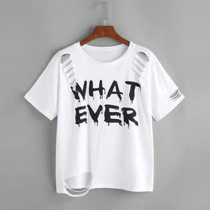 Camisetas personalizadas para hombre 100% algodón Casual cuello redondo manga corta de punto gratis con serigrafía para Precio de logotipos - Product Image 5