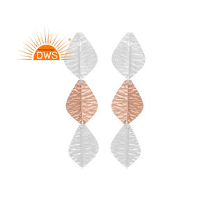 Dernières boucles d'oreilles pendantes faites à la main 2026, tendance, pour fabricant de bijoux de mode sur mesure - Product Image 1