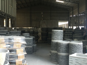 Modern Eco-Friendly Stacked Concrete <b>Planters</b> in Grey/Black/<b>White</b> Set of 2/3 for Indoor/Outdoor Garden Use - Product Image 5