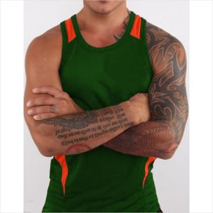 Débardeur de sport pour hommes, haut à coupe ample, pour la musculation et l'entraînement, séchage rapide, nouveau, 2020 - Product Image 5