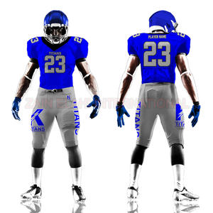 Wholesale Top Quality OEM Professional American Football Uniform Sets With Custom Logo & Design Service Available - Product Image 6