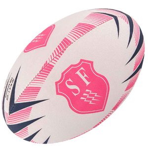 Ballon de rugby avec logo personnalisé Entraînement et match en caoutchouc durable - Product Image 2