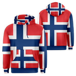 GAF Vente en gros Sweat à capuche imprimé par sublimation 100% Tissu polaire en polyester Sweats à capuche de couleur unie pour hommes - Product Image 4