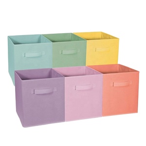 Оптовая продажа 2020, органайзер для игрушек, экологически чистый Новый нетканый ящик для хранения мелочей, хранение игрушек для детей