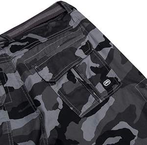 Pantalones Cortos Casuales para Hombre, 100% Algodón, Color Personalizado, Diseño Sólido, Tallas Grandes, con Comodidad Transpirable y Cierre con Cordón - Product Image 5