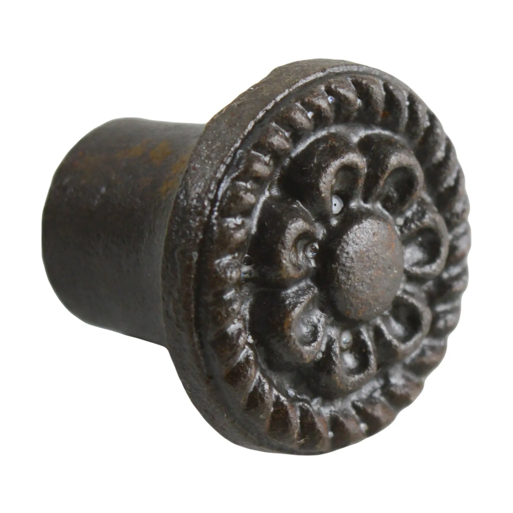Cheap Small Cabinet Knobs For Home Decor Furniture Decor Metal Cast Iron Design Painted Finishing Drawer Pull Handmade Knobs