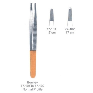 Manual de oro de acero inoxidable de tejido Forcep TC instrumento base quirúrgica para equipos médicos - Product Image 2