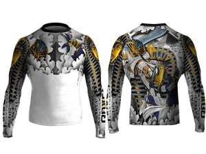 Protector de sarpullido personalizado para hombre, alta calidad, BJJ MMA - Product Image 4