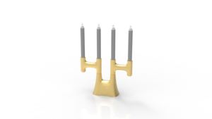Candelabro decorativo moderno para iglesia, soporte de Metal y vidrio - Product Image 5