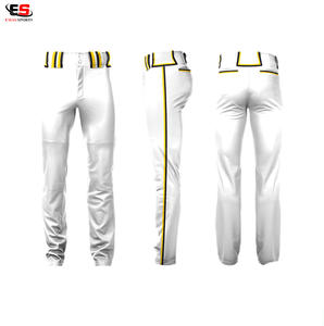Pantalon de baseball pour homme avec passepoil latéral multicolore à séchage rapide Vêtements de sport respirants et imprimés personnalisés pour les équipes - Product Image 6
