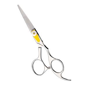 Professional Stainless Steel Barber <b>Hair</b> <b>Cutting</b> <b>Scissors</b> with Sharp Razor Edge Blade Fixed Finger Rest Durable Shears <b>for</b> Salon - Product Image 6