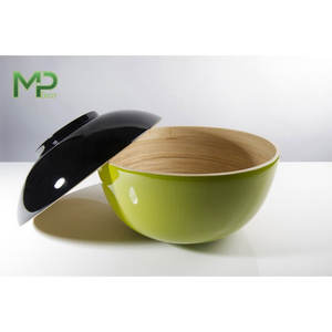 Best Price Vietnam Natural Living Salad <b>Bamboo</b> <b>Bowl</b> Export in Bulk - Product Image 2