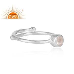 Crystal Quartz Gemstone <b>Ring</b> Jewelry Wholesaler Handmade Fine 925 <b>Silver</b> <b>Statement</b> <b>Ring</b> Jewelry Manufacturer - Product Image 2