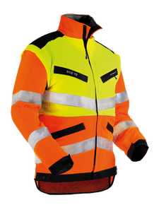 2021 último modelo de chaquetas de trabajo de invierno reflectantes de dos tonos lona impermeable para primavera - Product Image 2