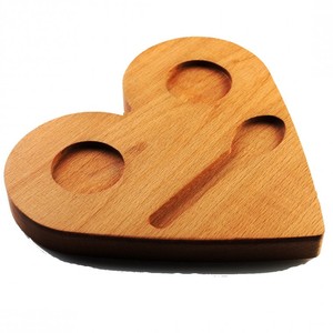 ถาดเสิร์ฟอาหารเช้าทำจากไม้ตามฤดูกาลที่มีที่จับปลอดภัยสำหรับอาหาร - Product Image 2