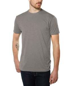 OEM T Shirt Custom Logo <b>Designs</b> 100% Cotton Light Weight Soft Plain Organic Ring Spun Cotton Jersey Half Sleeves T-Shirts - Product Image 4
