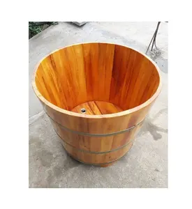 VIETNAM meilleur prix à vendre en bois baril baignoire/baignoire en bambou//Rachel: + 84896436456