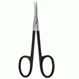 Devine Scissors Curved Sharp Tips Supercut Serrated Plastic surgery 11cm long - Product Image 2