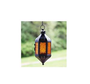 Candelabro colgante de Metal/hecho a mano marroquí, soporte de linterna para decoración de boda de la mejor calidad - Product Image 2