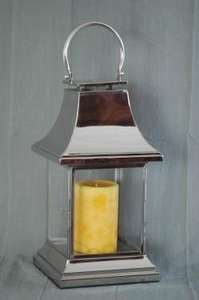 โคมไฟแก้วและโลหะสแตนเลสสำหรับตกแต่งงานงานแต่งงานและงานคริสต์มาส - Product Image 3