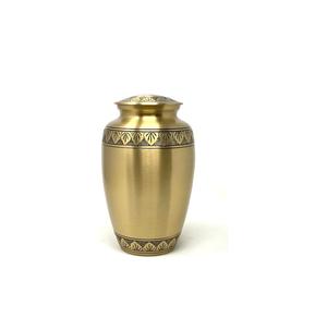 Urna de cremación de Metal y latón para cenizas, suministro de tamaño personalizado y precio barato con venta - Product Image 5