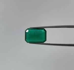 Esmeralda Natural para fabricación de joyas, esmeralda de alta calidad, corte octagonal, 3,97 ct - Product Image 3