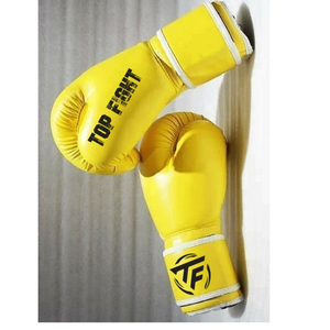 Guantes de boxeo ganadores profesionales de alta calidad, superventas, guantes de entrenamiento de boxeo de piel de vaca genuina personalizados - Product Image 4