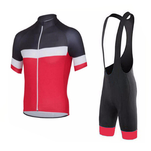 Conjunto de ropa de ciclismo para hombre y mujer, Jersey de manga corta - Product Image 1