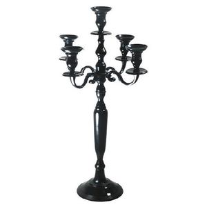 Candélabre en métal plaqué or de créateur Bougeoir fait main de qualité supérieure Forme personnalisée Nouveau bougeoir en métal de créateur - Product Image 2