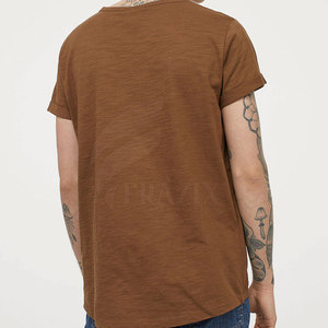 T-shirts d'été décontractés pour hommes, design uni, confortables, respirants, séchage rapide, tissu tricoté - Product Image 2