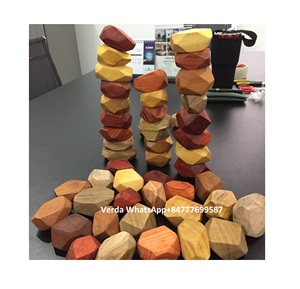 Bộ Đá Xếp Cân Bằng Gỗ Tumi Ishi-Trò Chơi Đá Cân Bằng Gỗ-Đồ Chơi Giáo Dục Cho Trẻ Mới Biết Đi-Đồ Chơi Montessori - Product Image 5