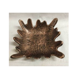 Plateau d'impression de logo personnalisé, fait à la main, classique, unique, feuille d'aluminium plaquée or, élégant, vintage, moderne - Product Image 2