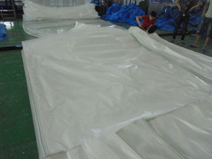 Couverture de bâche en polyéthylène tissée feuille de bâche en plastique transparente résistante à l'eau Vietnam - Product Image 3