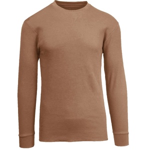 Camiseta personalizada de manga larga con cuello redondo para hombre, Jersey ligero, Camisa lisa suave para entrenamiento, transpirable y antibolitas - Product Image 6