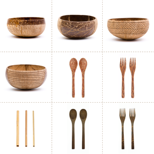 Casas colgantes de pájaros hechas a mano, conchas de coco ecológicas, proveedor de viento - Product Image 6